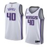 men's harrison barnes white nike swingman association jersey