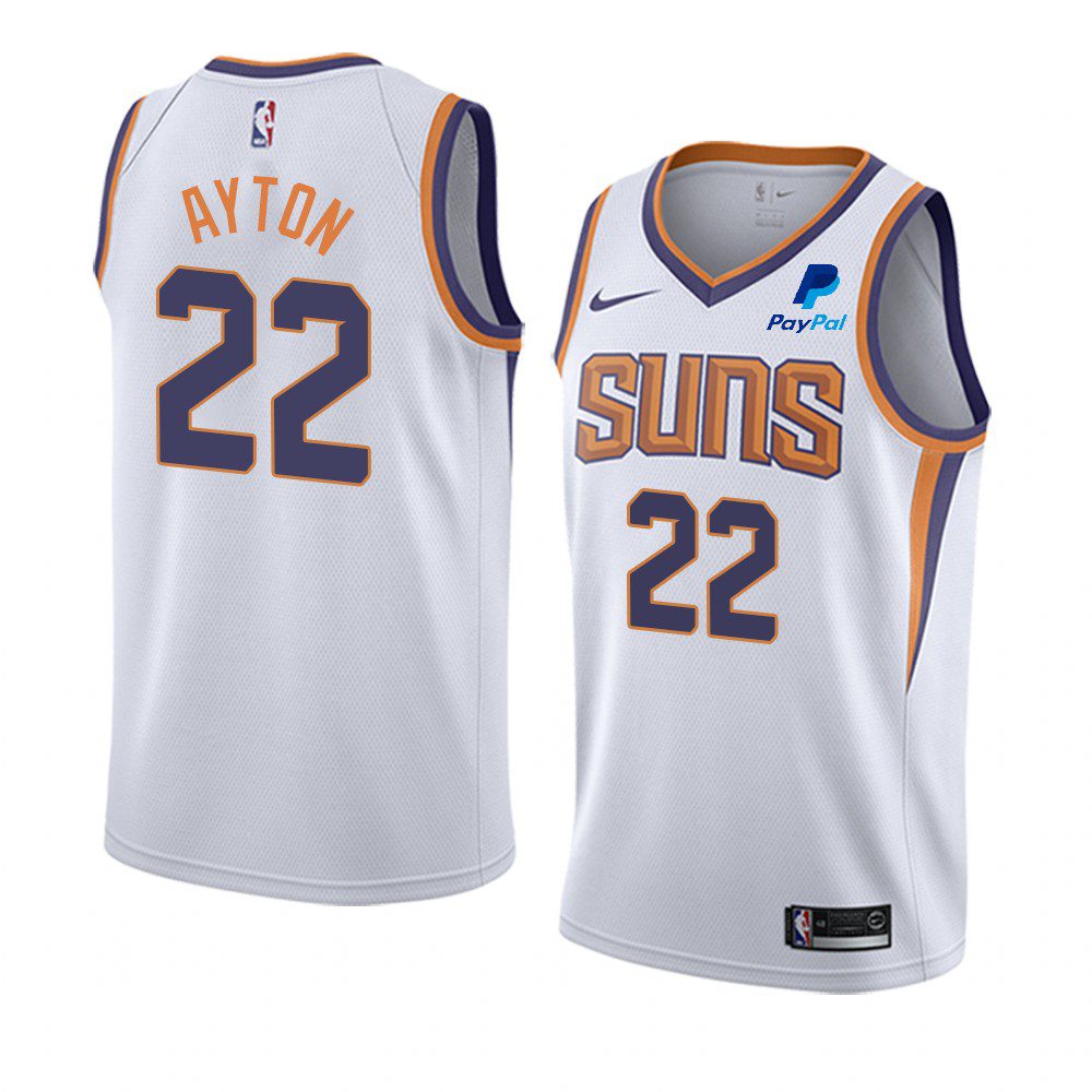 2020-21 Phoenix Suns Deandre Ayton Association Edition AYTON Jersey ...