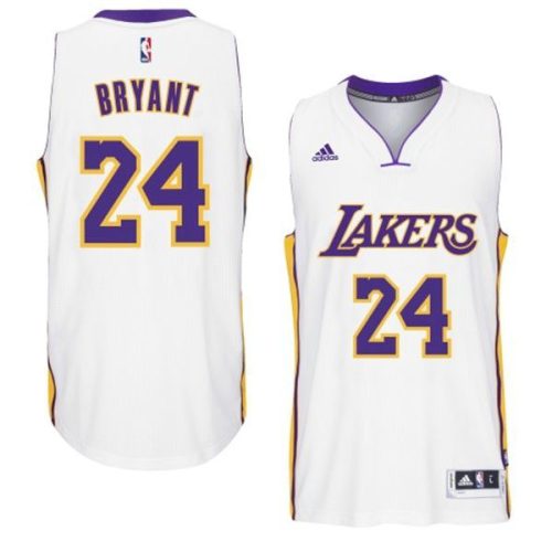 kobe bryant 2014 15 new white swingman jersey